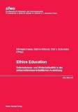 Produkt-Bild: Ethics Education: Unternehmens- und Wirtschaftsethik in der wirtschaftswissenschaftlichen Ausbildung