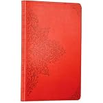 ESV Thinline Bible, TruTone, Cranberry, Filigree Design,  Red Letter Text book cover