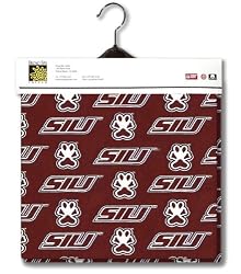 SIU Logo Southern Illinois University Fabric 2yds 54 in Wide 100% COTTON Sewing Material For Quilt Apparel or Projects 100% COTTON Sewing Material For Quilt Apparel or Projects- Top Rated Quality 22% more FABRIC than 44 in width
