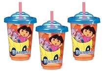 Munchkin Re-Usable Twist Tight Straw Cups, 3 Pack, Dora the Explorer, 10 Ounce
From Munchkin
