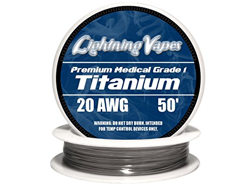 LV Titanium Grade 1 Wire 20 AWG - 50'