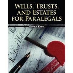 Wills, Trusts, and Estates for Paralegals
