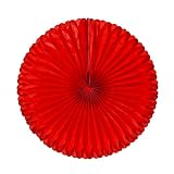 WeGlow International WeGlow International 14 Rice Paper Flower Red  Pack O