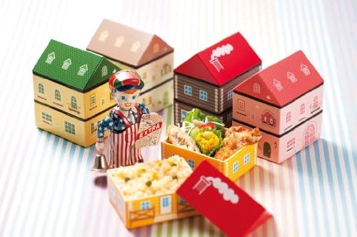 Tatsumiya Obento House 18.0 House Chopsticks Case Set, Wooden House, RD, Size: Approx. W 7.9 x D 0.9 x H 0.5 inches (20 x 2.3 x 1.2 cm)