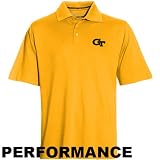Cutter & Buck Georgia Tech Yellow Jackets Gold DryTec Championship Performance Polo