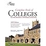 Complete Book of Colleges, 2009 Edition (College Admissions Guides)