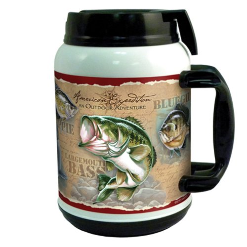 American Expedition 64 -Ounce Thermal Mug (Fresh Water Fish)