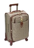 London Fog Luggage Chelsea 21 Inch 360 Expandable Upright Suiter, Olive Plaid, One Size | Review & Best Price