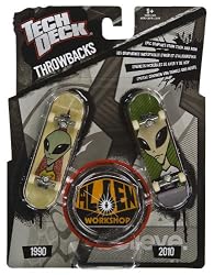 Alien Workshop: Tech Deck Throwbacks 2-Finger Skateboards Pack