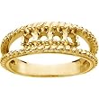 14K Yellow Gold Mother's Ring - 4 Gemstone -- YOU CHOOSE THE COLORS!