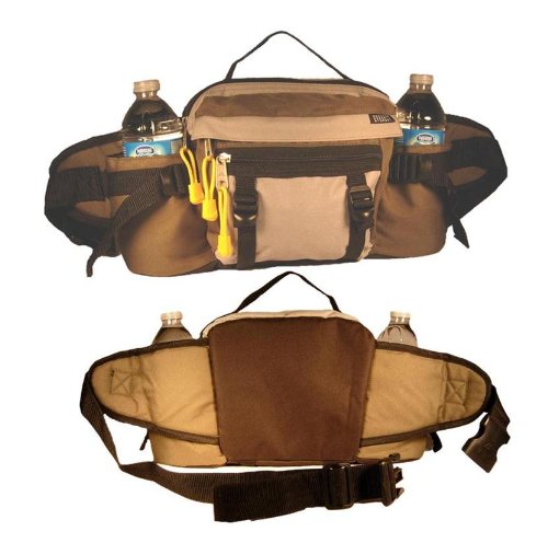 Lumbar Waist Pack - Holds Two Water Bottles