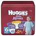 Huggies Supreme Natural Fit Diapers Step 6 Super Mega, 40-Count Boxes (Pack of 2)