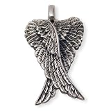 Small Angel Wings Pendant in Sterling Silver