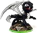 Skylanders Spyros Adventure LOOSE Mini Figure DARK Spyro SILVER Wings Includes Card Online Code