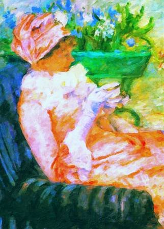 Custom Order #HV-H56, Oil on Canvas, Custom Painting of The Person You Love, For 1 Person of Customer's Choice, Style: Expressionism, with Signature Text 
