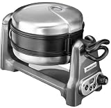 Kitchen & Housewares : Kitchenaid 5KWB100 PM Artisan Waffle Baker Metallic Grey