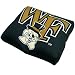 NCAA Wake Forest Demon Deacons Black Microbead Travel Pillow