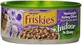 Friskies Wet Cat Food, Indoor, Homestyle Turkey Dinner, 5.5-Ounce Can, Pack of 24