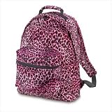PINK LEOPARD PRINT BACKPACK