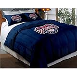 Washington Nationals Comforter Set: Twin Comforter with Shams
