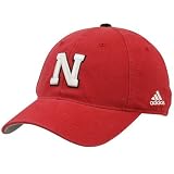 adidas Nebraska Cornhuskers Scarlet Slope Flex Fit Hat