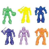 Pack 140 Battle Space Robot 1-3/4 inch (44mm) Toy Figures