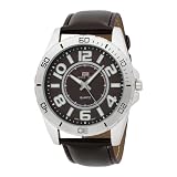 U.S. Polo Assn. Men's US5163 Brown Dial Brown Strap Watch
