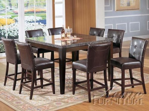 Britney Black Marble 9-Pc by Acme