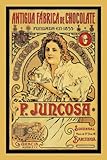 IMAGE OF Canvas Print, Antigua Fabrica de Chocolate: P. Juncosa - 12x18