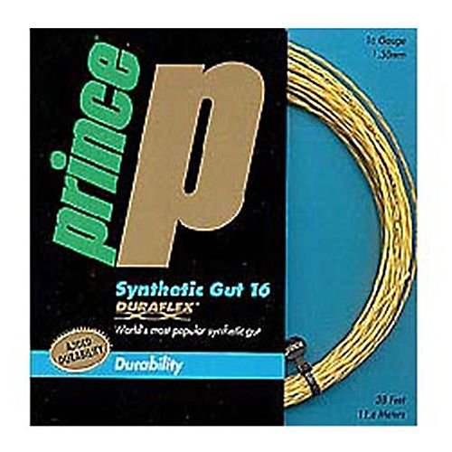 Prince Synthetic Gut with Duraflex 16g Gold Tennis String