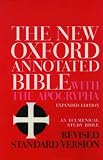 The New Oxford Annotated Bible with the Apocrypha, Revised Standard Version, Expanded Edition (Genuine Leather Black 8914A)