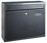 Rottner Hochhaus II Mail Box 325x35mm Opening W360xD115xH315mm Anthracite Ref T02804
