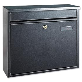 Rottner Hochhaus II Mail Box 325x35mm Opening W360xD115xH315mm Anthracite Ref T02804