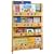 Tidy Books Bookcase - Clear Capital