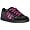 Black/Grape Plaid Suede