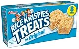 Kelloggs Rice Krispies Treats Crispy Marshmallow Squares, Original, 8-Count Units (Pack of 12)