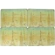 Paris London New York - 4 Hardboard cork backed placemats