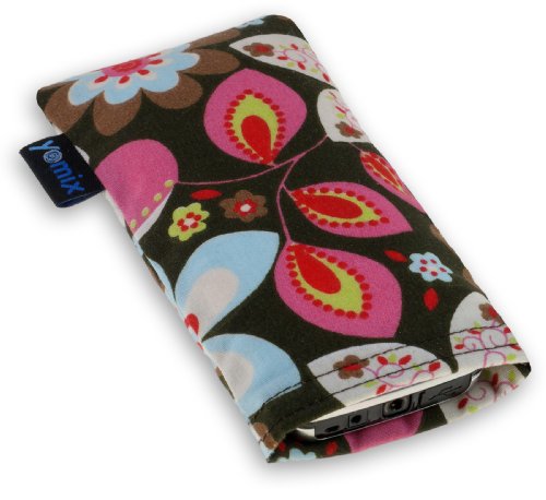 yomix Handytasche TASCHE Calla Ma&szlig;anfertigung f&uuml;r SAMSUNG S5230 Star aus weichem Samt mit Display-Reinigungsfunktion durch Microfaserinnenfutter