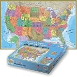 USA Map Jigsaw Puzzle 500 Pieces