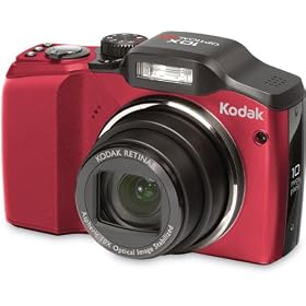 Kodak Easyshare Z915 10MP Digital Camera with 10x Optical Image Stabilized Zoom with 2.5 inch LCD (Red)