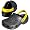 Black/Yellow : Batman