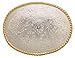 Bright Silver and Gold Rope Western Belt Buckle
