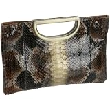 Jalda Python Sally Clutch