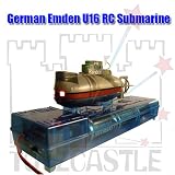 Most Advance RC micro submarine - German Emden U16 - Static Diving Mechanism like a real sub