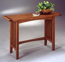 Mission-style Convertible Sofa Table