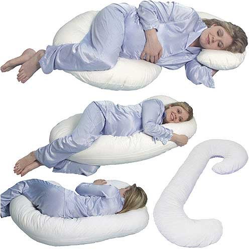 Maternity Full Body Pillow - Snoogle - Ivory