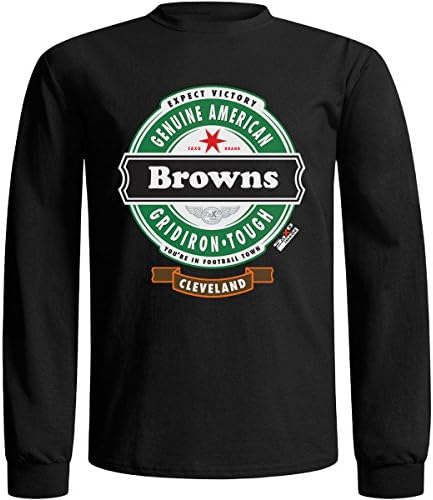 Pro Football - Cleveland Cold Brew Long Sleeve Shirt - Black Medium