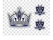 Los Angeles Kings Jeweled Body Art Kit