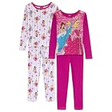 Girls' Disney Princess 4-pc. Pajama Set - Pink