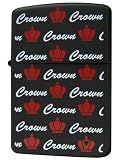 ZIPPO ジッポライター クラウンハート ブラック ジッポー CROWNHEART-BKの画像